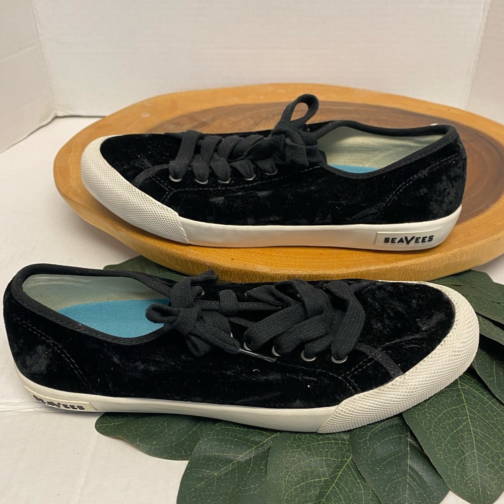 SeaVees Crushed Velvet Monterey Sneaker Crush